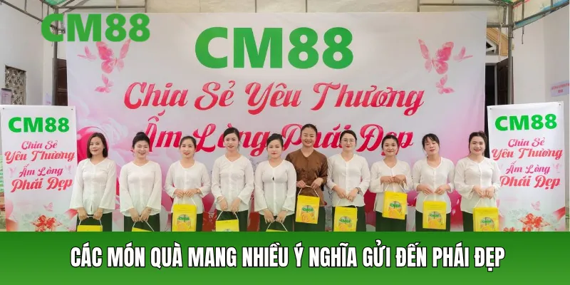 Các món quà mang nhiều ý nghĩa gửi đến phái đẹp